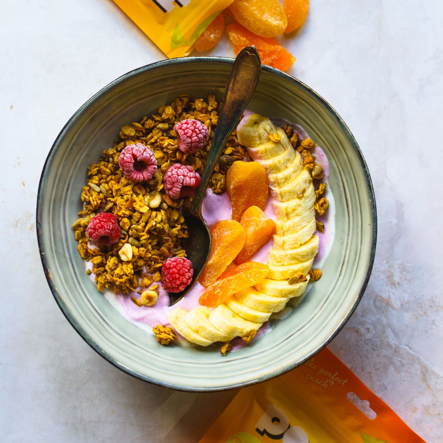 Torkad persika 80g / 18 st