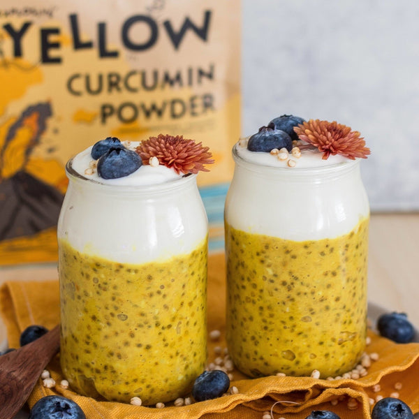 Golden Spiced Oats Parfait | Rawnice