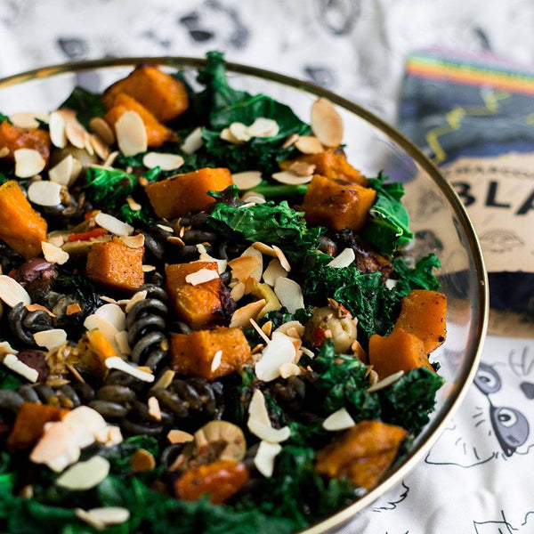 Halloween - Witchy Pasta Sallad | Rawnice