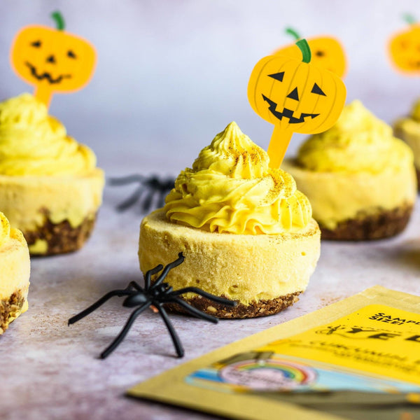 Mini Pumpkin Cheesecake | Rawnice