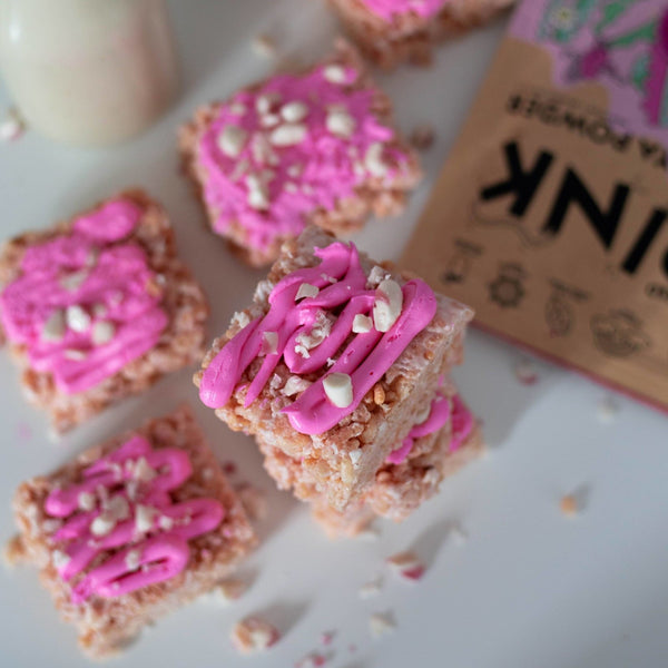 Pitaya Peppermint Crispies | Rawnice