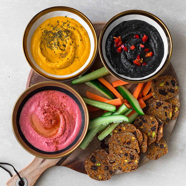 Superfood Rainbow Hummus | Rawnice