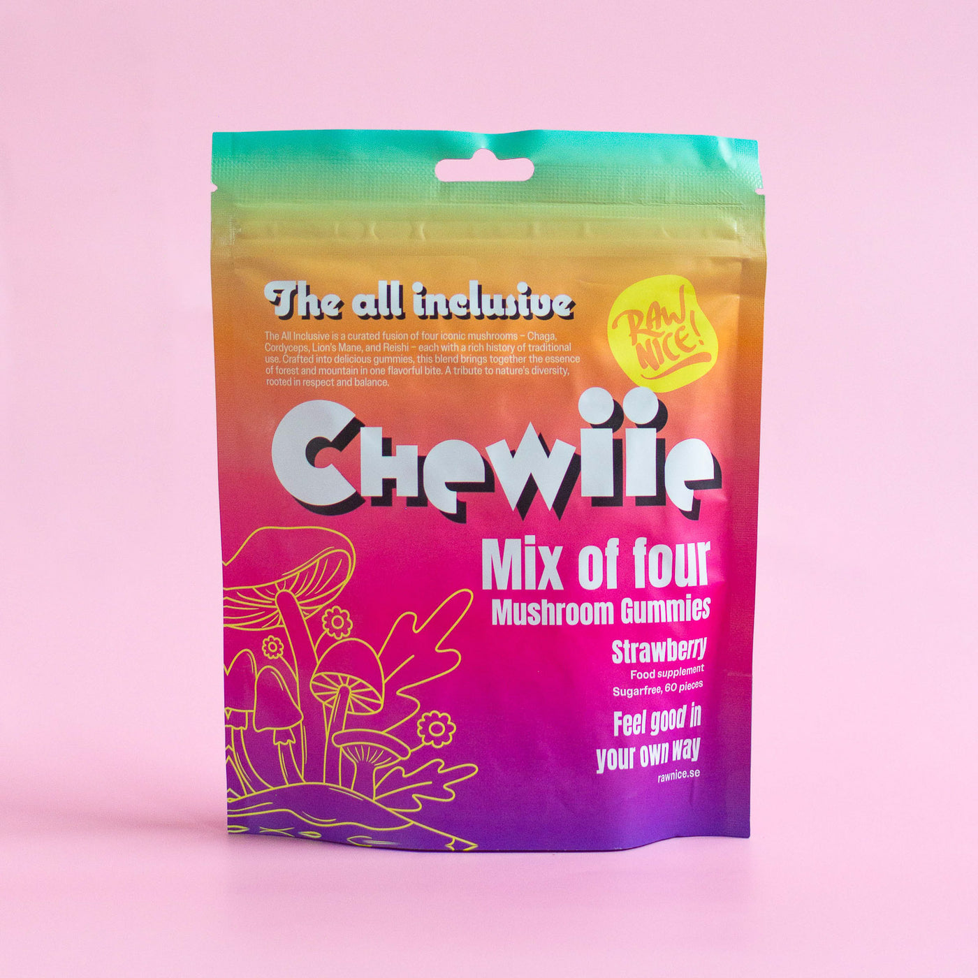 Chewiie – The All-Inclusive Four Mushroom Mix Gummies
