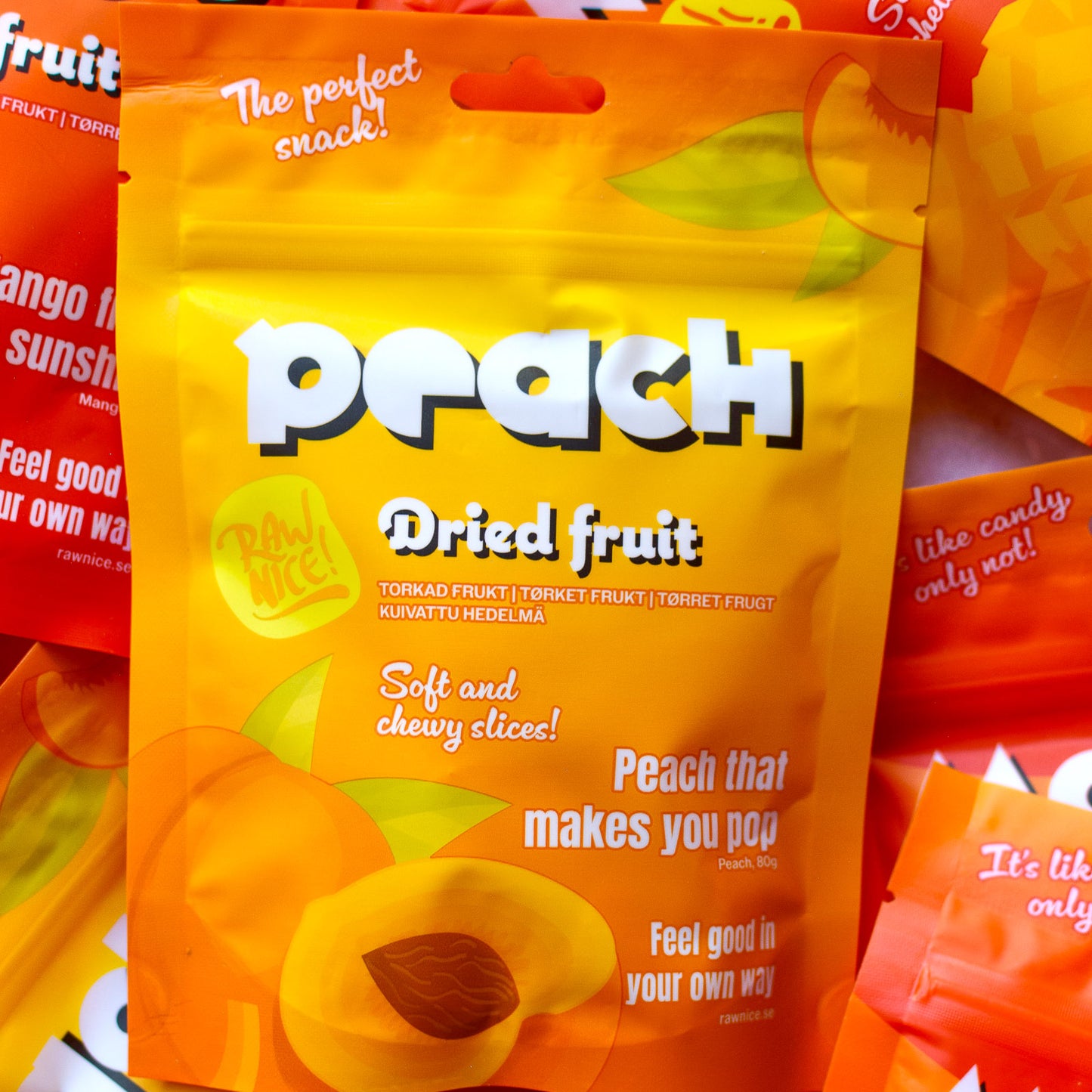 Dried Peach 80g / Box 18 pcs